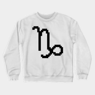 Capricorn pixel Crewneck Sweatshirt